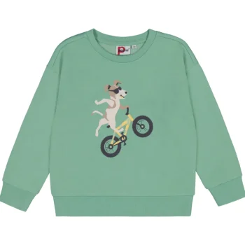 Peuhu Lasten Sisävaatteet-Pienten Lasten Collegepaita Fenton Koira Pyörällä