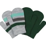 Peuhu Lasten Asusteet-Pienten Lasten Neulelapaset Stripe 2 Pr/pkt