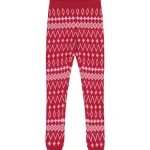 Peuhu Lasten Sisävaatteet-Pienten Lasten Neuleleggingsit Nilla Punainen