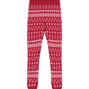 Peuhu Lasten Sisävaatteet-Pienten Lasten Neuleleggingsit Nilla Punainen