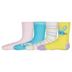 Peuhu Lasten Sukat Ja Sukkahousut-Pienten Lasten Sukat 4 Pr/pkt Pupu