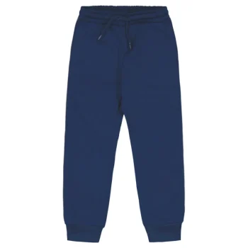 Peuhu Lasten Sisävaatteet-Pienten Lasten Verryttelyhousut Venni Piping Tummansininen