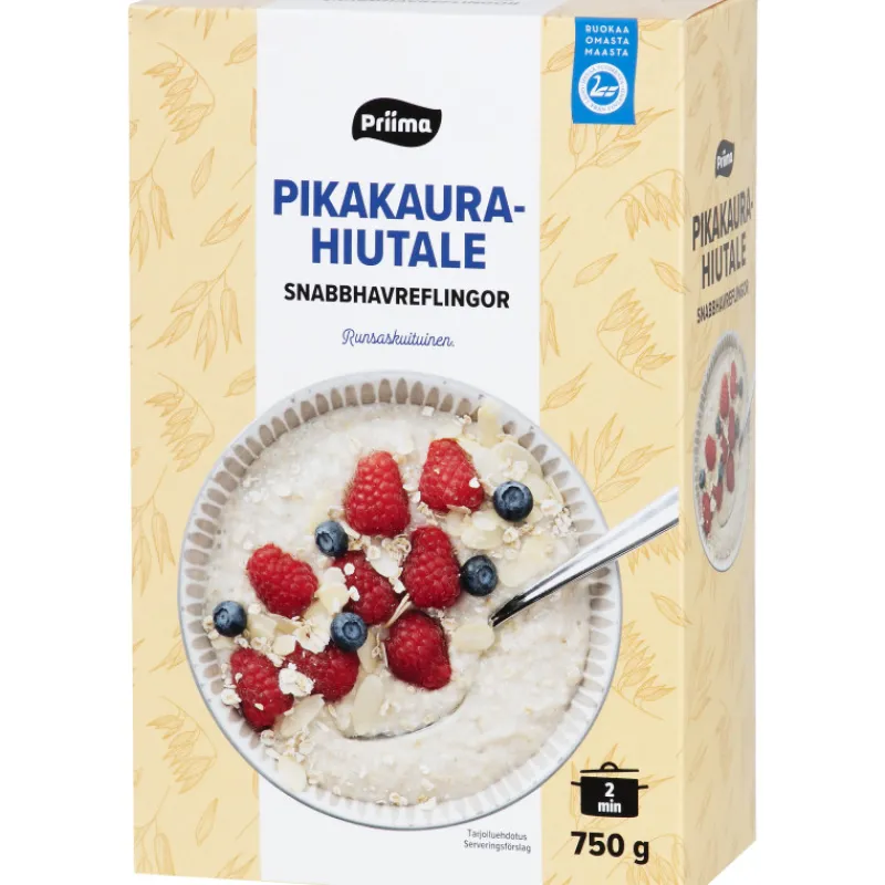 pikakaurahiutale-priima-750-g-zjHGCsCS-0.webp Priima Hiutaleet Ja Ryynit^Pikakaurahiutale 750 G