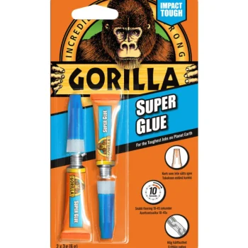 Gorilla Liimat, Massat Ja Tasoitteet-Pikaliima 2x3g