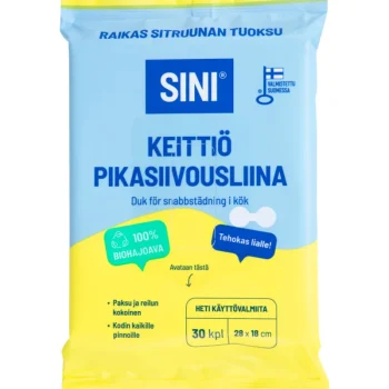 Sini Kodin Puhdistusaineet Ja Ilmanraikastimet^Pikasiivousliina 30 Kpl Keittiö