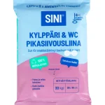 Sini Kodin Puhdistusaineet Ja Ilmanraikastimet^Pikasiivousliina 30 Kpl Kylppäri & Wc