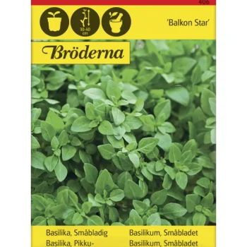 Bröderna Nelsons Kasvien Ja Nurmikonsiemenet-Pikkubasilika Balkon Star Siemen