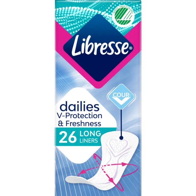 pikkuhousunsuoja-libresse-26-k-XNgHBrUn-0.webp Libresse Intiimihygieniasuojat^Pikkuhousunsuoja 26 Kpl Long