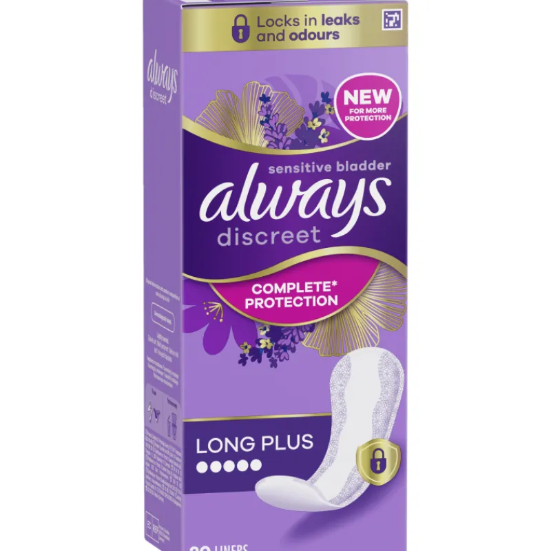 pikkuhousunsuojat-always-20-kp-grWgyCSX-0.webp Always Intiimihygieniasuojat^Pikkuhousunsuojat 20 Kpl Discreet Long Plus