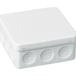 Abb Sähköasennustarvikkeet-Pinnallinen AP10 Jakorasia Valkoinen, IP55