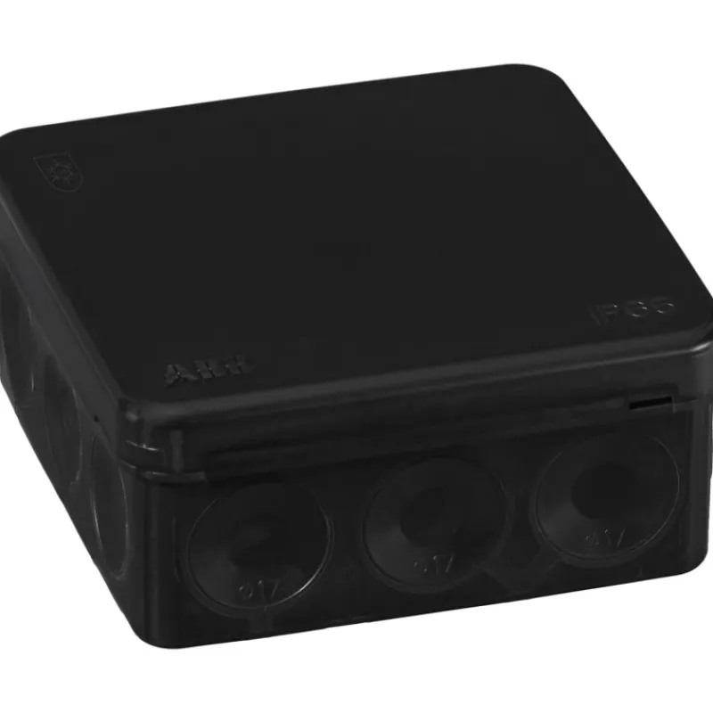 pinnallinen-ap9-jakorasia-must-zHyCLzFw-0.webp Abb Sähköasennustarvikkeet-Pinnallinen AP9 Jakorasia Musta, IP65