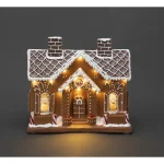 Kotikulta Koristevalot-Piparkakkutalo LED-koriste