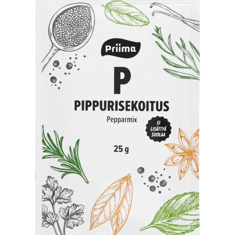 pippurisekoitus-priima-25-g-su-xdjBYZFy-0.webp Priima Mausteet Ja Liemivalmisteet^Pippurisekoitus 25 G Suolaton
