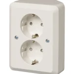 Abb Sähköasennustarvikkeet-Pistorasia Jussi Kulma 2-os 402EA.EP