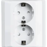 Egant Sähköasennustarvikkeet-Pistorasia Uppo 2-osainen Maadoitettu Pikaliitos