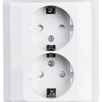 Egant Sähköasennustarvikkeet-Pistorasia Uppo 2-osainen Maadoitettu Pikaliitos