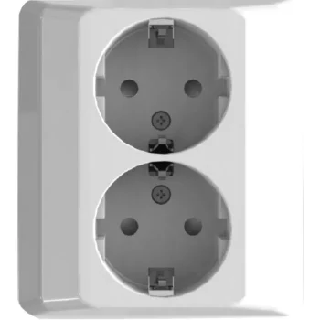 Egant Sähköasennustarvikkeet-Pistorasia Uppo 2-osainen Maadoitettu Pikaliitos, 5 Kpl