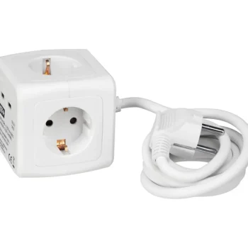 Energy+ Jatkojohdot-Pistorasiakuutio 4 Osaa 1,4 M Johto