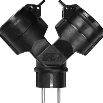 Energy+ Jatkojohdot-Pistorasian Y-haaroitin