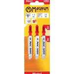 Magnum Sähkötyökalujen Tarvikkeet-Pistosahanterä 1,2x76mm 3kpl HSS