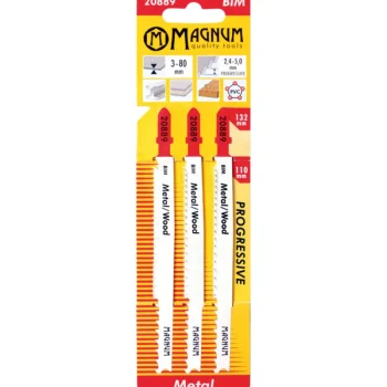 Magnum Sähkötyökalujen Tarvikkeet-Pistosahanterä 132mm 3kpl BIM PROG