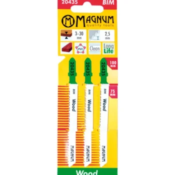 Magnum Sähkötyökalujen Tarvikkeet-Pistosahanterä 2,5 / 100 Mm 3 Kpl BIM