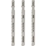 Kendo Sähkötyökalujen Tarvikkeet-Pistosahanterä 2 X 100 Mm Metallille 3 Kpl HSS