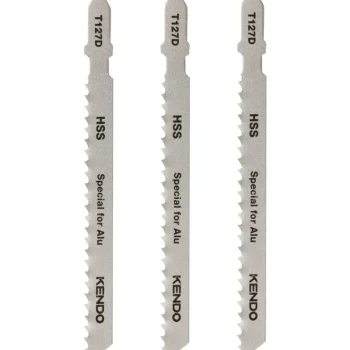 Kendo Sähkötyökalujen Tarvikkeet-Pistosahanterä 2 X 100 Mm Metallille 3 Kpl HSS