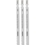 Kendo Sähkötyökalujen Tarvikkeet-Pistosahanterä 4,0x132mm Puulle Ja Metallille 3 Kpl Bi