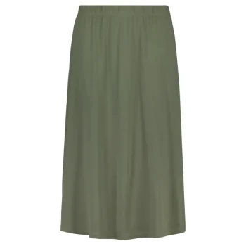 Pola Naisten Hameet Ja Mekot^Pitkä Naisten Trikoohame Begitte Vihreu00e4