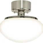 Aneta Lighting Sisävalaisimet-Plafondi New August, Hopea/valkoinen