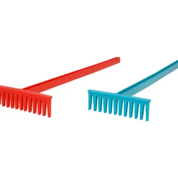 Plasto Ulkolelut^Harava 50 Cm Punainen/turkoosi