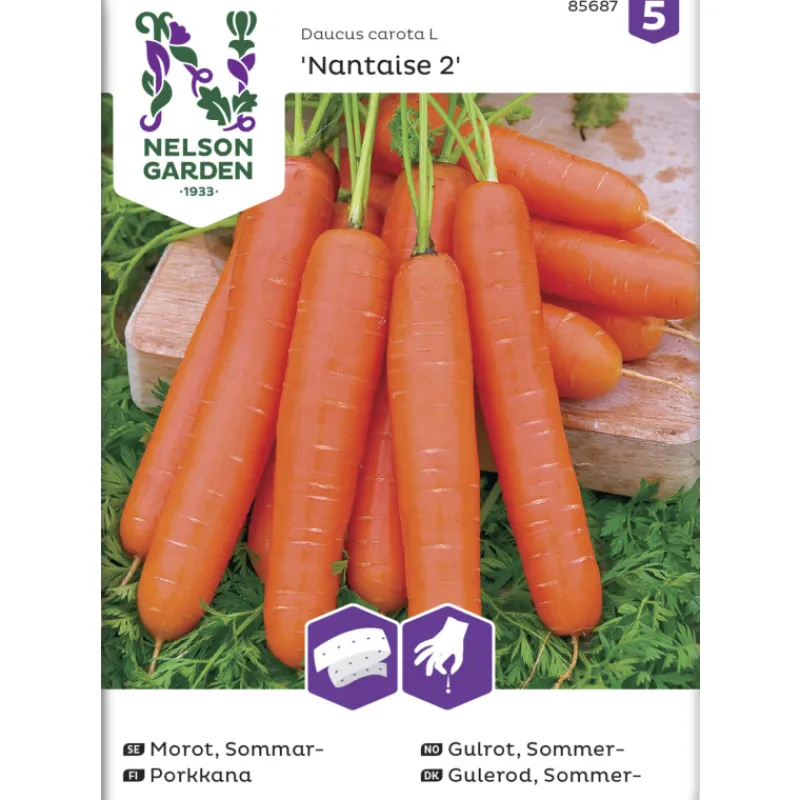 porkkana-siemen-nelson-garden-puqYlvap-0.webp Nelson Garden Basic Kasvien Ja Nurmikonsiemenet-Porkkana Siemen Nantaise 2 Kylvönauha
