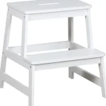 Kotikulta Pienkalusteet-Porrasjakkara Ivalo Valkoinen