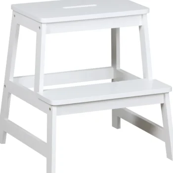 Kotikulta Pienkalusteet-Porrasjakkara Ivalo Valkoinen