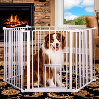 Carlson Koiratarvikkeet^Portti Ja Pentuaitaus 2-in-1 Superleveä