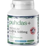 Puhdas+ Terveysravinteet Ja -valmisteet^Premium E-EPA 500 Mg 50 Kaps + E-DHA