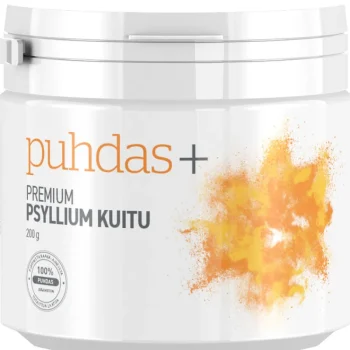Puhdas+ Terveysravinteet Ja -valmisteet^Premium Psylliumkuitu 180 G