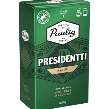 Paulig Kahvit^Presidentti 500 G SJ Hienojauhettu Kahvi