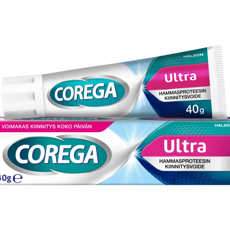 proteesinkiinnitysvoide-40-g-u-aMjVejJO-0.webp Corega Suunhoitotuotteet Ja Tarvikkeet^Proteesinkiinnitysvoide 40 G Ultra Cream
