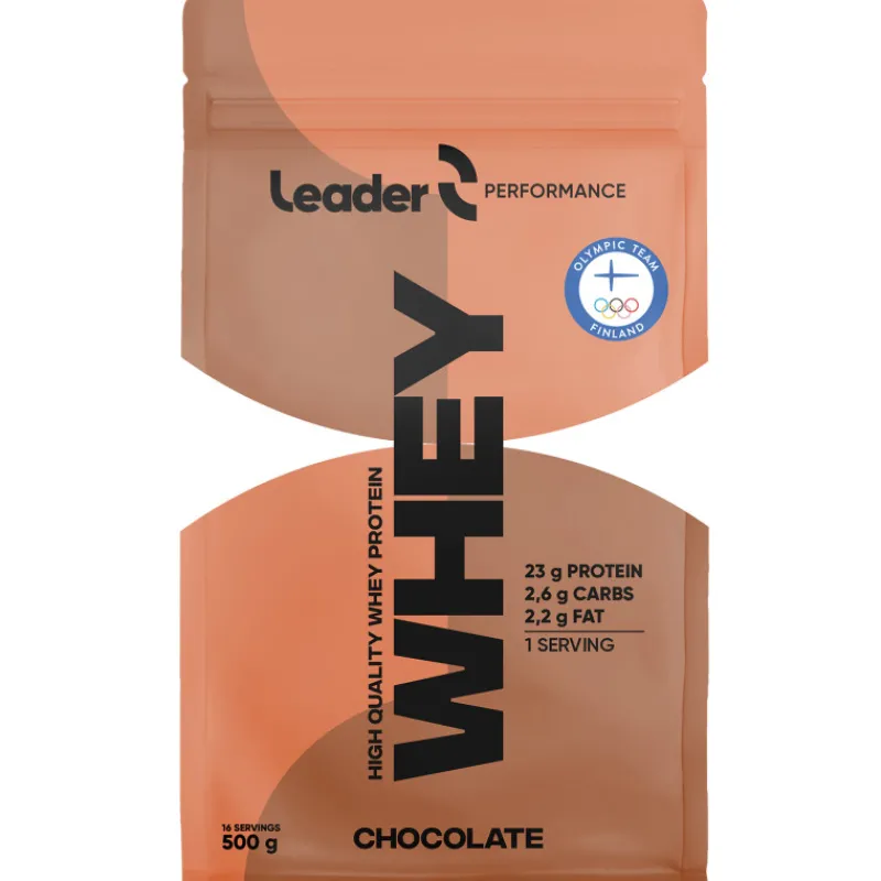 proteiinijauhe-leader-500-g-pe-aBBCsLGd-0.webp Leader Urheiluravinteet Ja Valmisteet^Proteiinijauhe 500 G Performance Whey Protein Chocolate