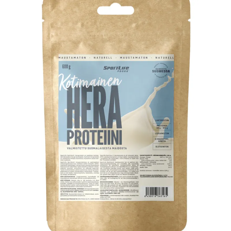 proteiinijauhe-sportlife-600-g-yPBgDRIC-0.webp Sportlife Urheiluravinteet Ja Valmisteet^Proteiinijauhe 600 G Maustamaton