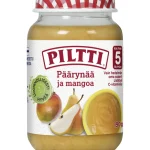 Piltti Lastenruoka-ateriat Ja Välipalat^Päärynää Ja Mangoa  190 G 5 Kk