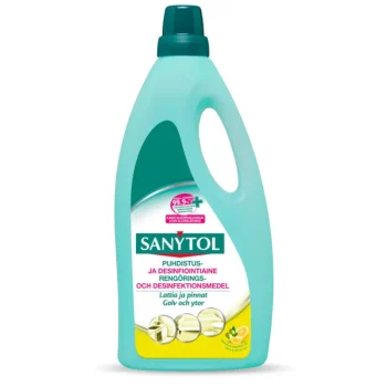 Sanytol Kodin Puhdistusaineet Ja Ilmanraikastimet^Puhdistus- Ja Desinfioimisaine 1 L Lattia & Pinnat Lemon
