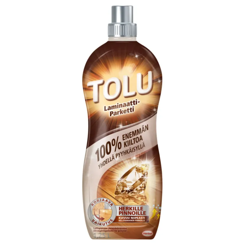puhdistusaine-125-l-laminaatti-zRaljCDE-0.webp Tolu Kodin Puhdistusaineet Ja Ilmanraikastimet^Puhdistusaine 1,25 L Laminaatti & Parketti