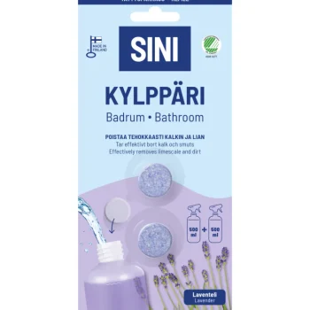 Sini Kodin Puhdistusaineet Ja Ilmanraikastimet^Puhdistusainetabletti Kylpyhuone 2 Kpl