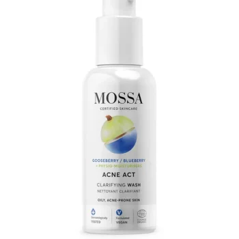 Mossa Luonnonkosmetiikka-Puhdistusgeeli 140 Ml Acne Act Clarifying