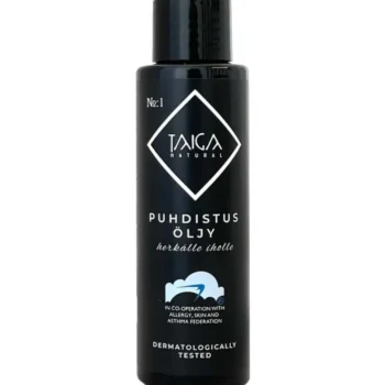 Taiga Cosmetics Luonnonkosmetiikka-Puhdistusöljy 100 Ml Allergiatestattu