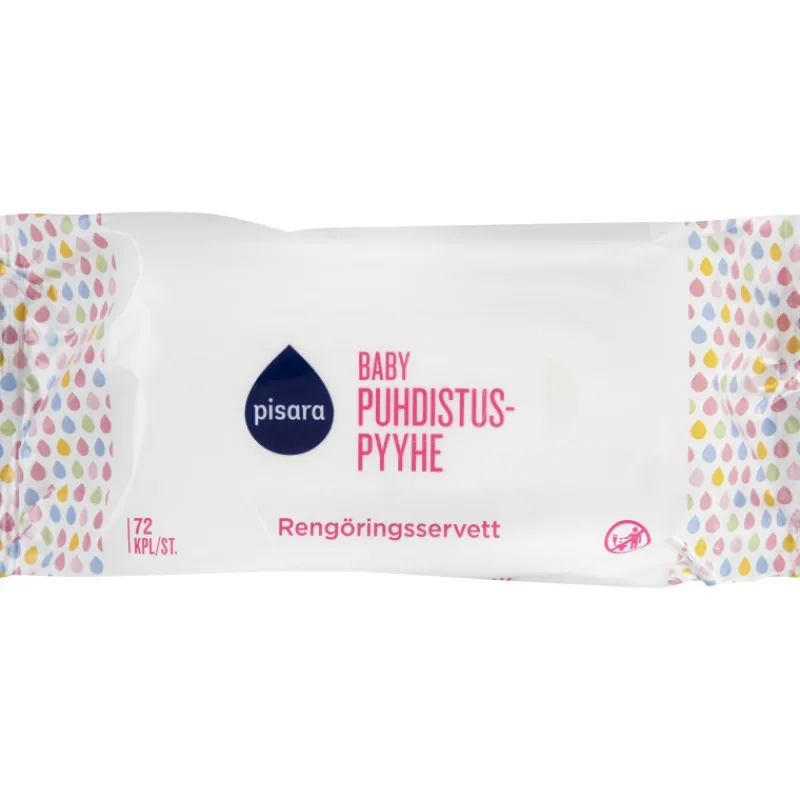 puhdistuspyyhe-pisara-72-kpl-b-dzssOePn-0.webp Pisara Vaipat Ja Puhdistuspyyhkeet^Puhdistuspyyhe 72 Kpl Baby