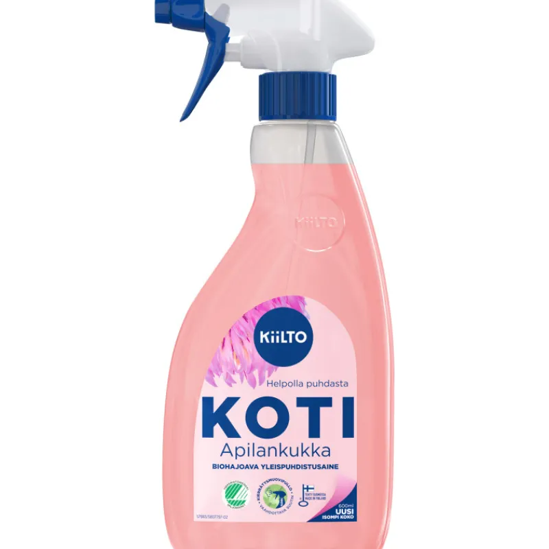 puhdistussuihke-kiilto-600-ml-eQqejcjy-0.webp Kiilto Kodin Puhdistusaineet Ja Ilmanraikastimet^Puhdistussuihke 600 Ml Apila